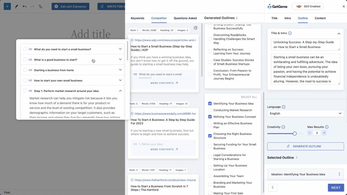 GetGenie AI Content Writer Plugin for WordPress - AI Blog Writing Tool